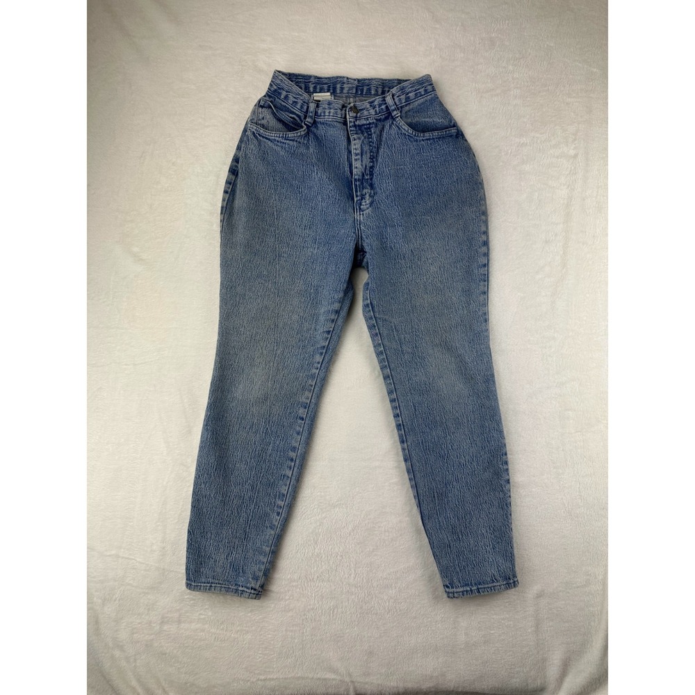 Denim Republic Jeans Womens 11/12‎ Tapered High Rise VTG 90s Slim Made in USA